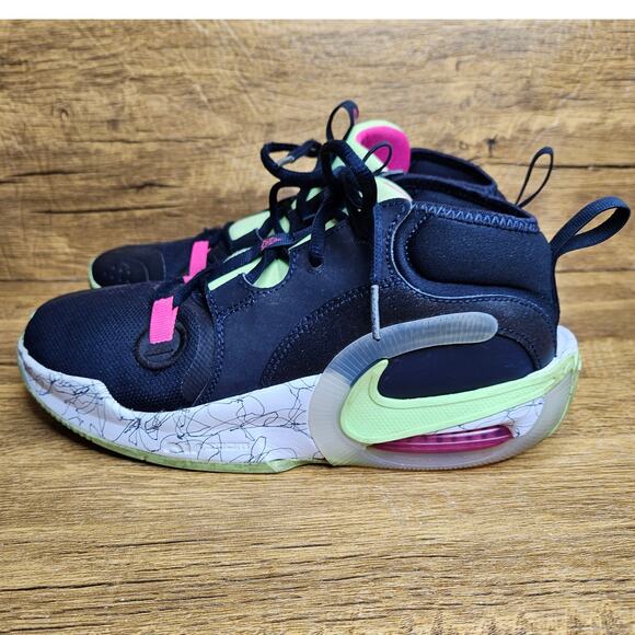 Nike Air Zoom Crossover 2 Navy Pink mid top sneaker sz 6 Youth 7.5 Women - Picture 1 of 8